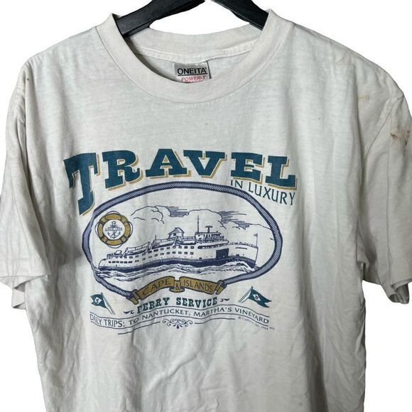 VTG 1994 Cape & Islands T Shirt USA Large - Picture 2 of 5